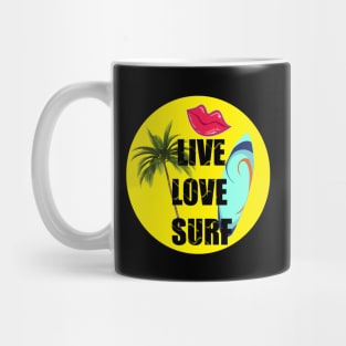 Live Love Surf Mug